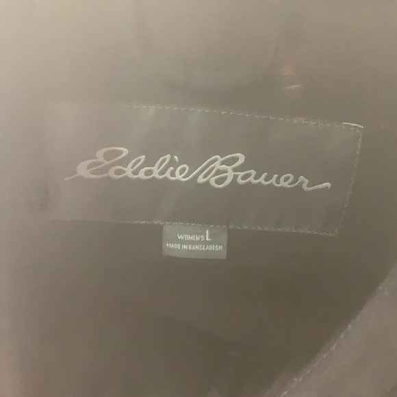 Eddie Bauer’s Women’s Lined Raincoat size Large - Picture 3 of 4